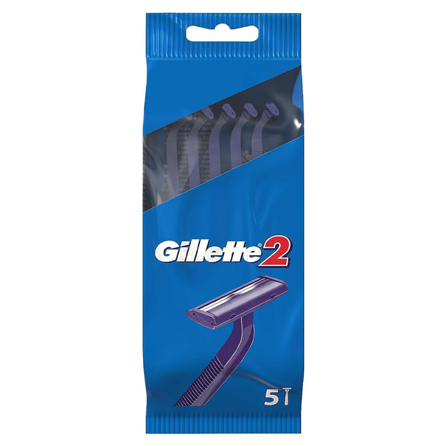 Gillette G2 Disposable Razor 5ct