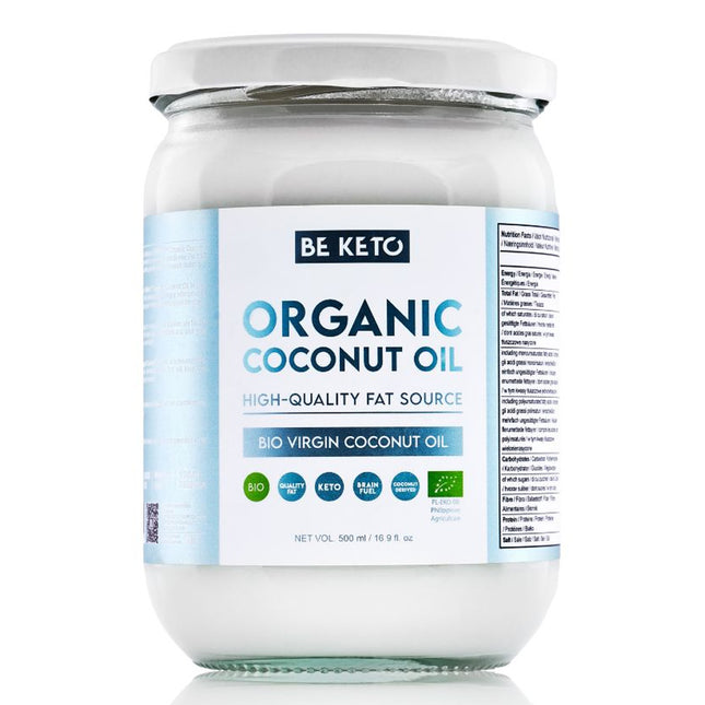 BeKeto Organic Coconut Oil 500ml