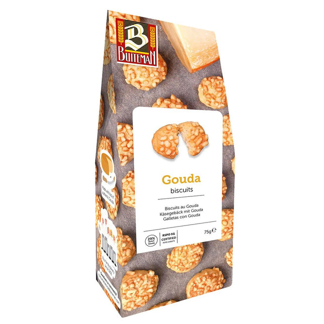 Buiteman Gouda biscuits - gift line 75g