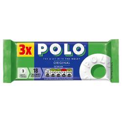 Polo Original Mint Tube Multipack 3 x 34g