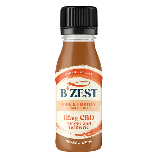 B'Zest Fire + Fortify Ginger CBD 60ml