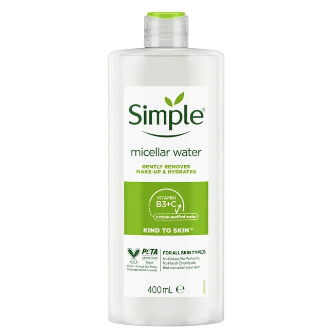 Simple KTS 400ml Micellar Cleansing Water