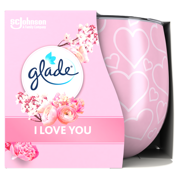 Glade Candle 108g I Love You