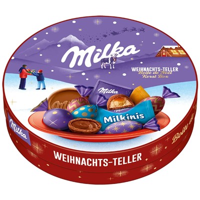 Milka Christmas Plate 195G