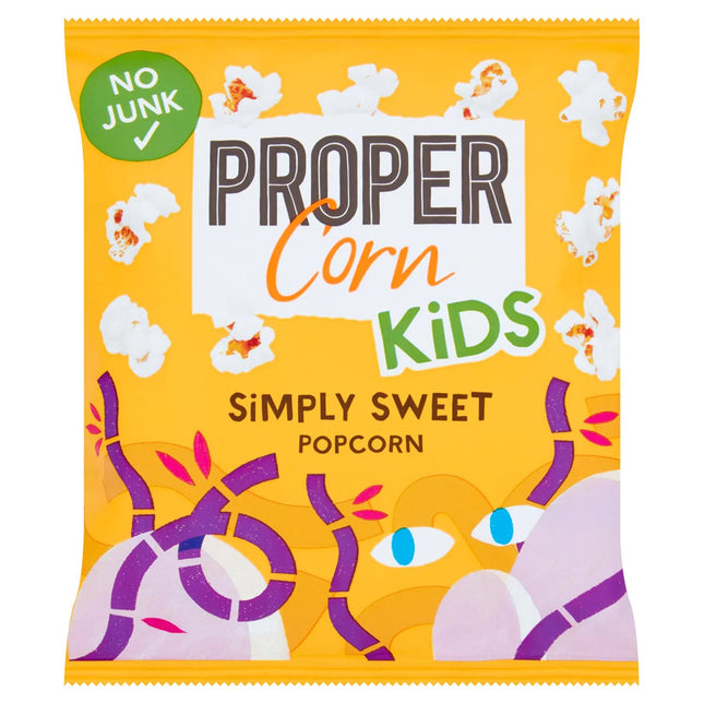 Proper Simply Sweet Kids Popcorn, 18 x 12g