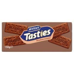 McVitie's Tasties Bourbon Cream Biscuits 150g