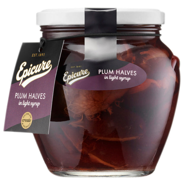 Epicure Plum Halves in Syrup 560G