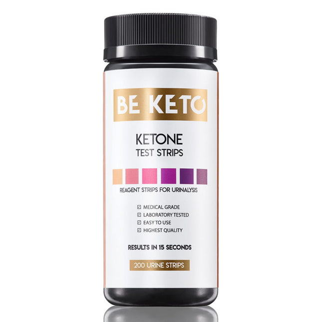 BeKeto Ketone & Glucose Test Strips 100 Strips