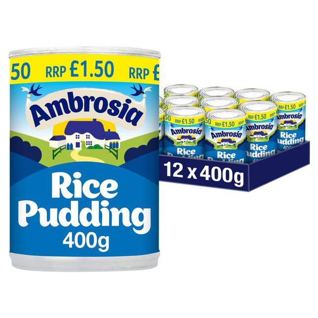 Ambrosia Rice Pudd Can PMP £1.50 400g