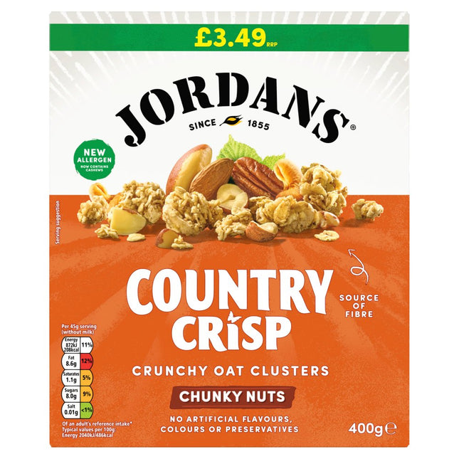 Jordans Cc Chunky Nut Pm£3.49 400G