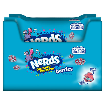 Nerds Candy Sweets Gummy Clusters Bag Berries 45g