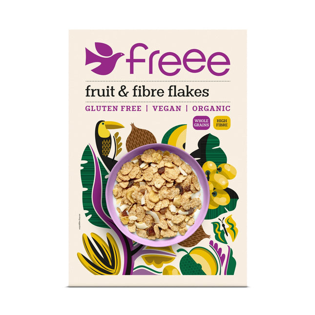 Freee Organic & Gluten Free Fruit & Fibre Flakes 375g