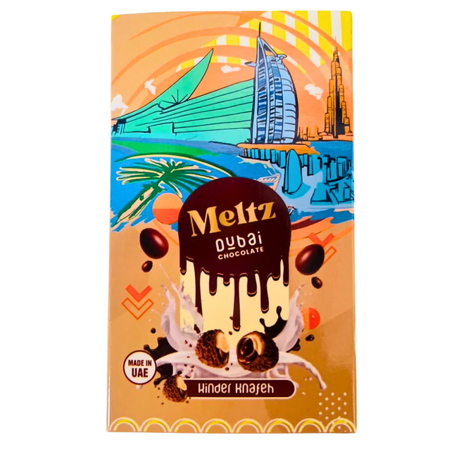 Meltz Dubai Chocolate Bueno Knafeh Protein Bar 75g