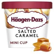 Haagen Dazs Salted Caramel Mini Cup 24 x 95ml