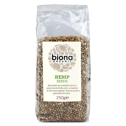 Biona Organic Hemp Seed (Omega Rich) 250g