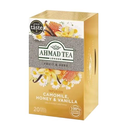 Ahmad Tea Camomile, Honey & Vanilla 20x1.5g