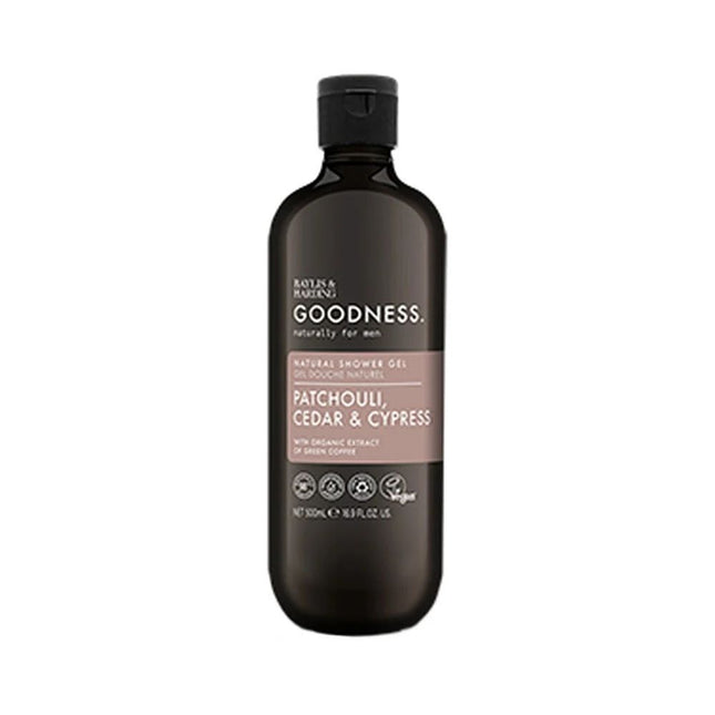 Baylis & Harding Goodness Men Shower Gel Patchouli, Cedar & Cypress 500ml