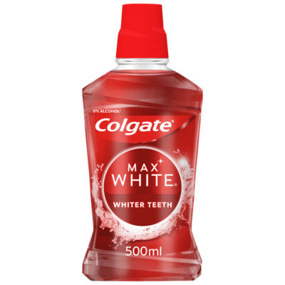 Colgate Mouth Rinse Max White 500ml