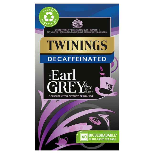Twinings Earl Grey Decaff Tea 40s