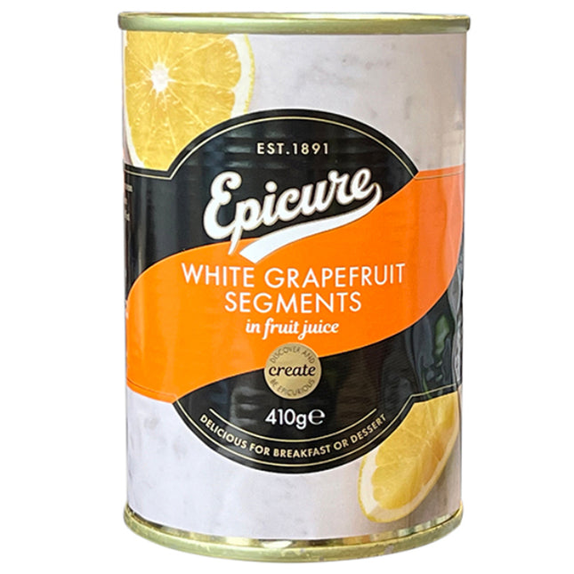 Epicure White Grapefruit Segments in Fruit Juice 410G