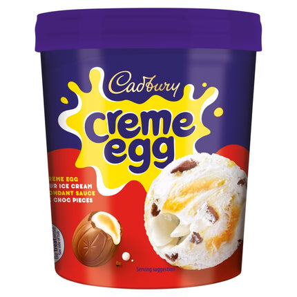 Cadbury Creme Egg Ice Cream Tub 425ML