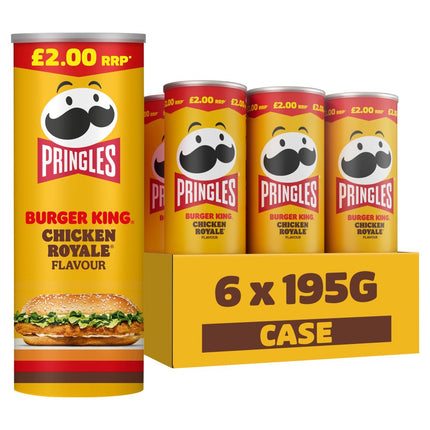 Pringles Burger King Chicken Royale 165g £2 PMP