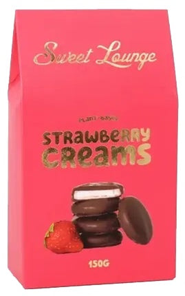 Sweet Lounge Chocolate Strawberry Creams 150g