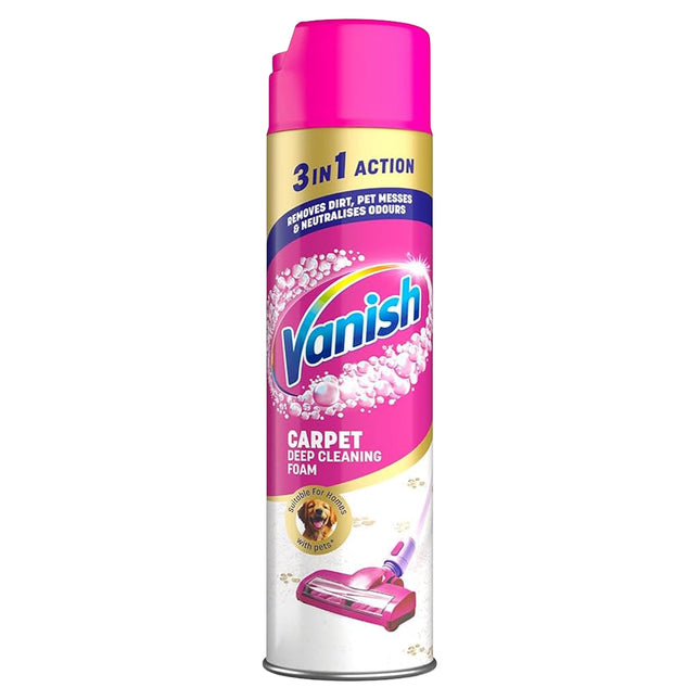 Vanish PowerFoam Carpet Cleaner 600ml