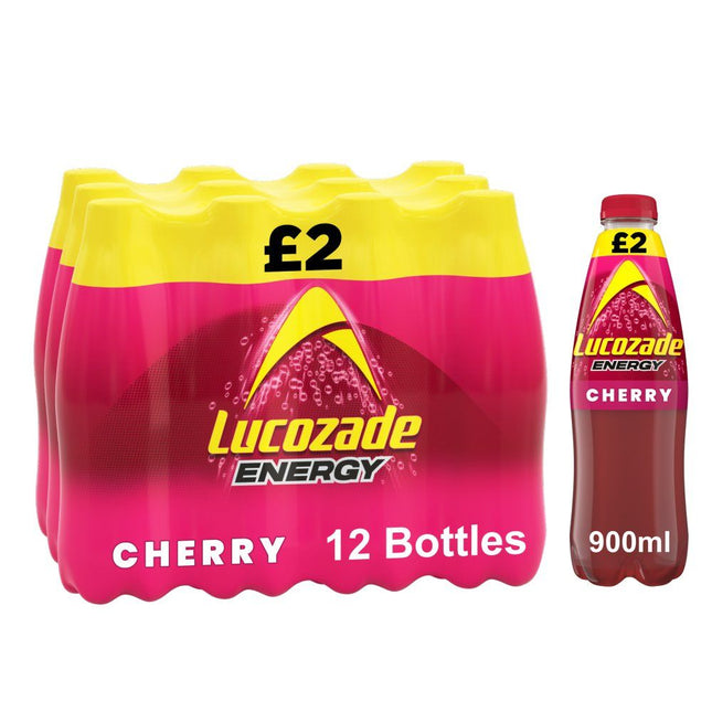 Lucozade Energy Cherry 900ml PMP £2