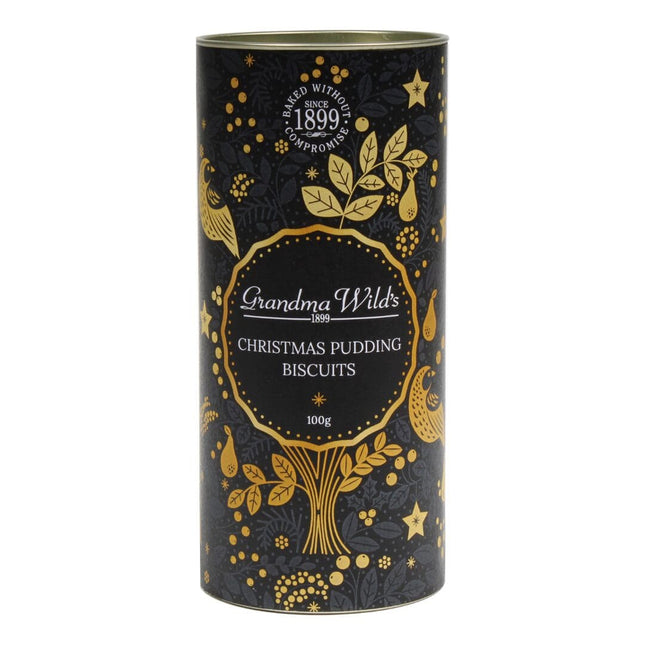 Grandma Wild's Partridge in a Pear Tree BlackTube Christmas Pudding 100g