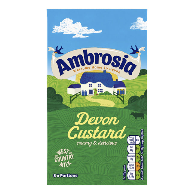 Ambrosia DEVON CUSTARD 12/1KG