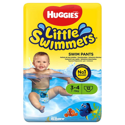 Huggies Little Swimmers 3-4 12S