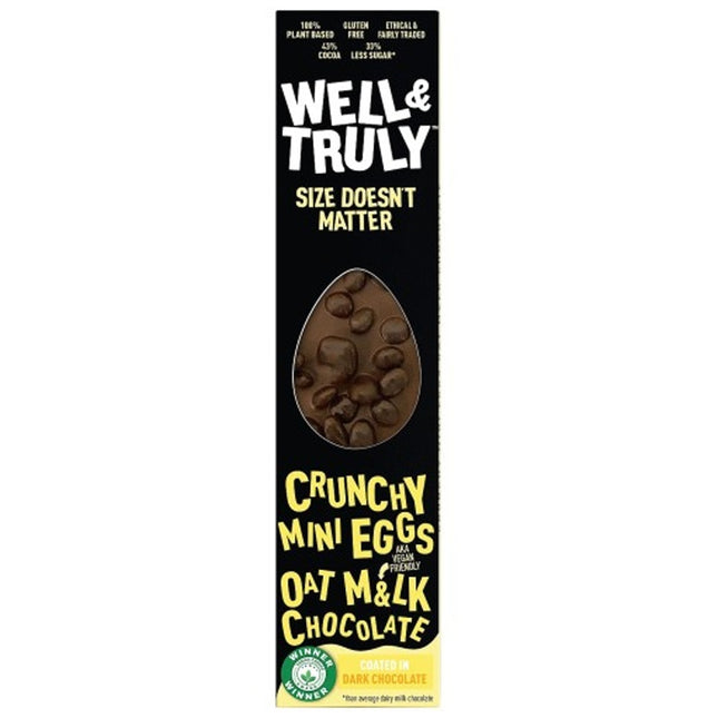 Well&Truly Crunchy Mini Eggs Oat Milk Chocolate 30g