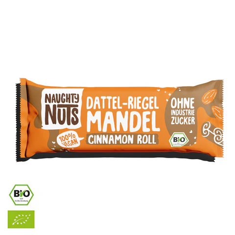 Naughty Nuts Almond Tahini Bar Cinnamon Roll 30G