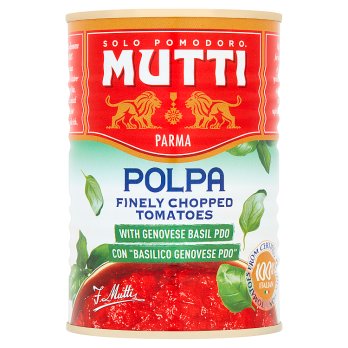 Mutti Polpa with Basil 400g