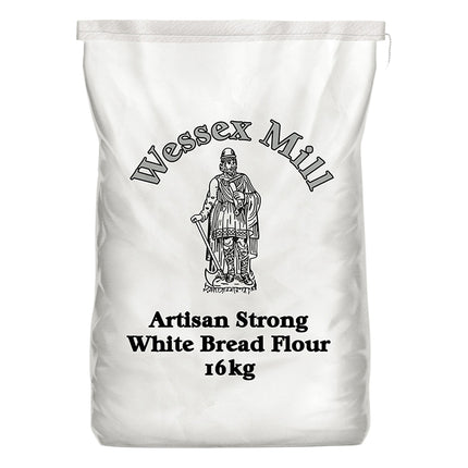 Wessex Mill Conventional Artisan Strong White Bread Flour 16kg