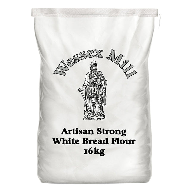 Wessex Mill Conventional Artisan Strong White Bread Flour 16kg