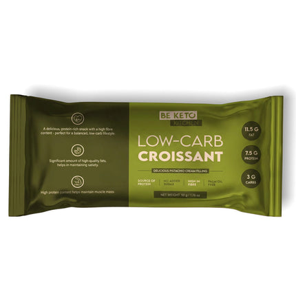 BeKeto Low Carb Croissant Delicious Pistachio 50g