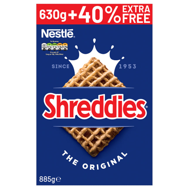 Shreddies Extra Free 885g