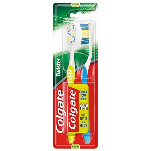 Colgate Toothbrush Twister 2pk