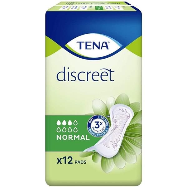 Tena Lady Hygiene Pads Normal X3 12s