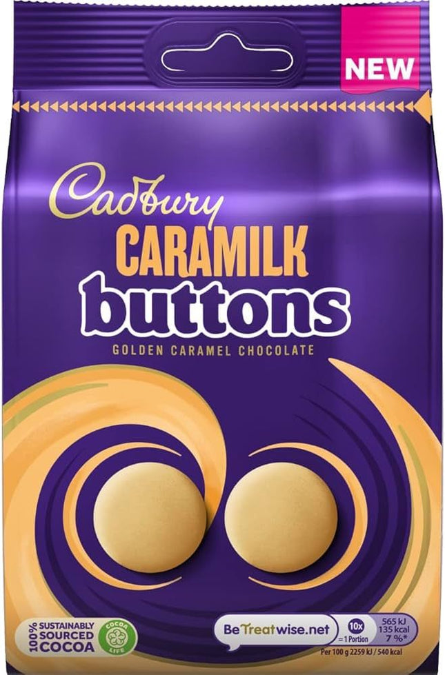 Cadbury Caramilk Buttons 100g