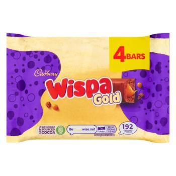 Cadbury Wispa Gold 153.2g 4 Pack