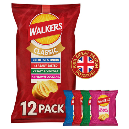 Walkers Variety Multipack 12x25g