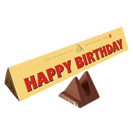 Toblerone Large With Happy Birthday Sleeve 360g