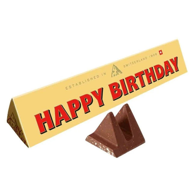 Toblerone Large With Happy Birthday Sleeve 360g