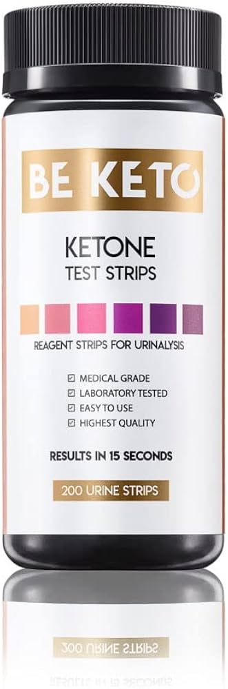 BeKeto Ketone Test Strips 200 Strips