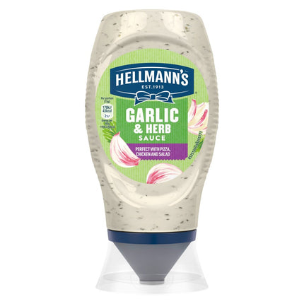 Hellmann's Garlic & Herb Squeezy Sauce 250ml