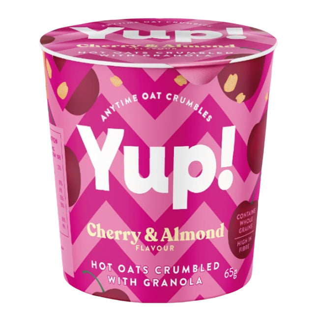 Yup! Cherry & Almond Crumbled Oats with Granola POT 65g