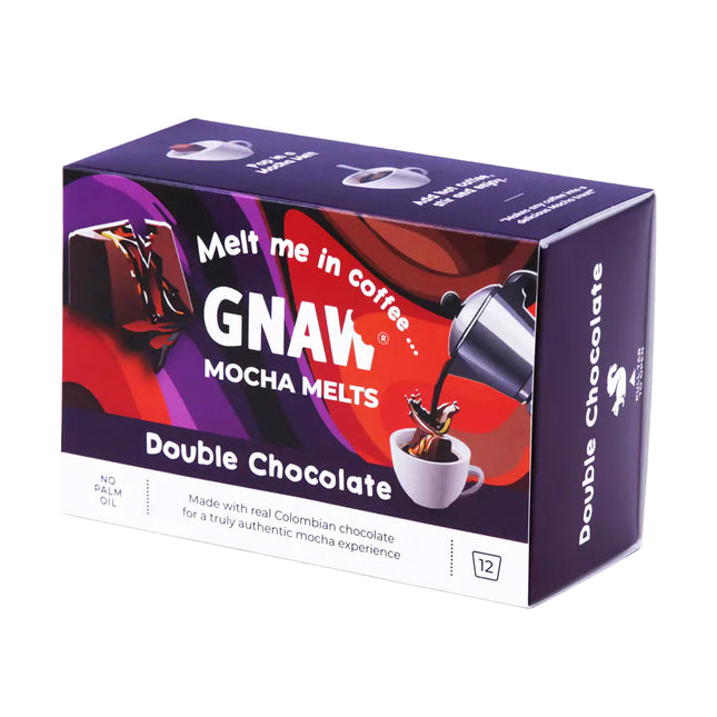 Gnaw Double Chocolate Mocha Melts 240g